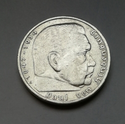 5 Reichsmark 1936 A (Říšská 5 marka)  hs36a12