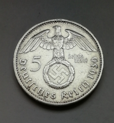 5 Reichsmark 1936 F (Říšská 5 marka) hs36f01