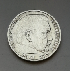 5 Reichsmark 1937 A (Říšská 5 marka) hs37a06