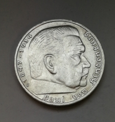 5 Reichsmark 1938 J (Říšská 5 marka) hs38j04