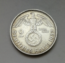 2 Reichsmark 1937 A (Říšská 2 marka) hs37a01