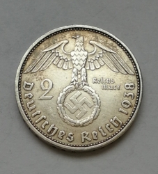2 Reichsmark 1938 A (Říšská 2 marka) hs38a01