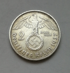 2 Reichsmark 1937 F (Říšská 2 marka) hs37f01