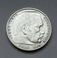 2 Reichsmark 1938 B (Říšská 2 marka) hs38b04