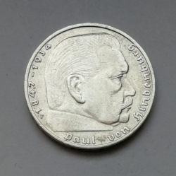 2 Reichsmark 1938 F (Říšská 2 marka) 2MHS