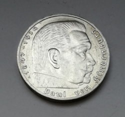 2 Reichsmark 1939 A (Říšská 2 marka) hs39a17