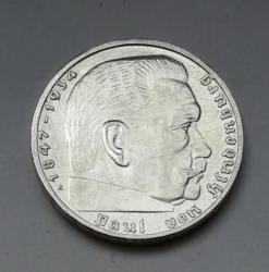 2 Reichsmark 1939 A (Říšská 2 marka) hs39a15