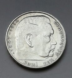 2 Reichsmark 1939 A (Říšská 2 marka) hs39a13