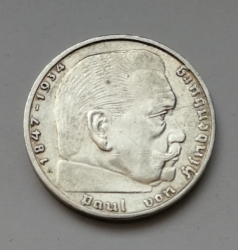2 Reichsmark 1939 A (Říšská 2 marka) hs39a23