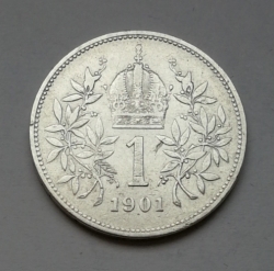 Koruna 1901 - 1kr0101