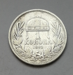 Koruna 1893 KB - 1ku9305