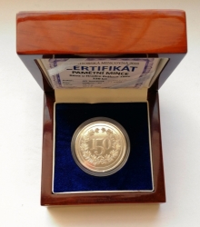 Stříbrná medaile (mince) 150. výročí bitvy u Hradce Králové 2016