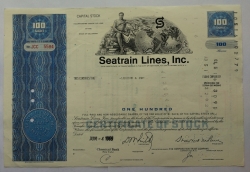 Akcie - Seatrain Lines, Inc. - USA