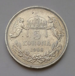 5 koruna 1908 KB - 5ku0801