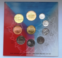 Sada oběžných mincí 2003