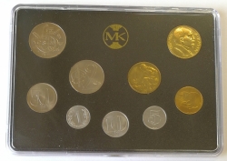 Sada oběžných mincí 1992 (10 kčs A.Rašín)