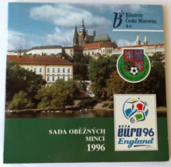 Sada oběžných mincí 1996, ME ve fotbale