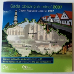 Sada oběžných mincí 2007, UNESCO