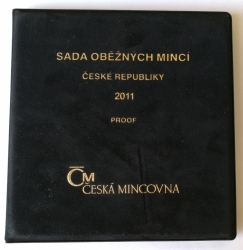 Sada oběžných mincí 2011 PROOF - semiš