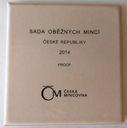 Sada oběžných mincí 2014 PROOF - semiš