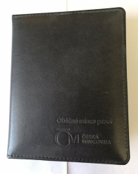 Sada oběžných mincí PROOF 2012 - kůže