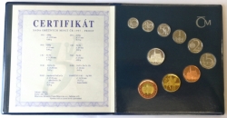 Sada oběžných mincí 1997 PROOF - semiš