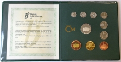Sada oběžných mincí 1999 PROOF - semiš
