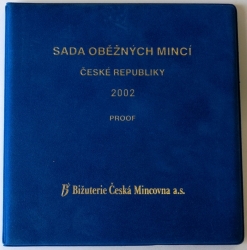 Sada oběžných mincí 2002 PROOF - semiš