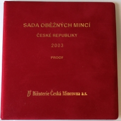 Sada oběžných mincí 2003 PROOF - semiš