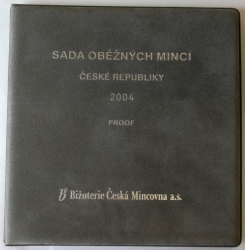 Sada oběžných mincí 2004 PROOF - semiš