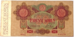 50 Kč 1919 
