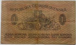 1 Kč 1919 