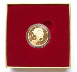 Zlatá medaile Gustav Mahler - 150. výročí narození provedení PROOF