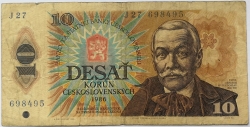 10 Kčs 1986