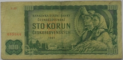 100 Kčs 1961