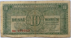 10 Kčs 1950