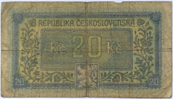 20 Kčs 1945