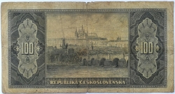 100 Kčs 1945