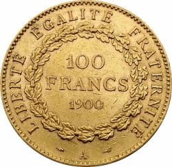 100 Frank 1900 A