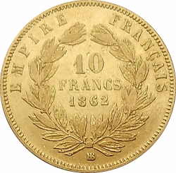 10 Frank 1862 A 