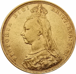 1 Libra (Sovereign) 1892