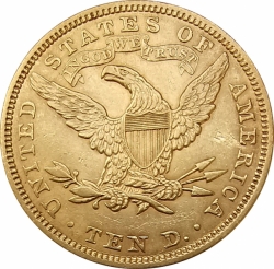 10 Dollar 1907 American Double Eagle Liberty Head