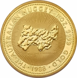 Zlatá mince The Australian Nugget 1988 Proof 