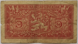 5 Kčs 1949