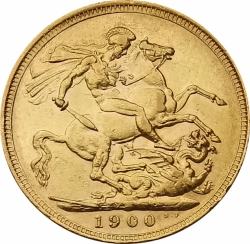 1 Libra (Sovereign) 1900