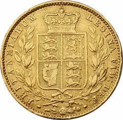 1 Libra (Sovereign) 1853