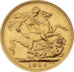 1 Libra (Sovereign) 1906