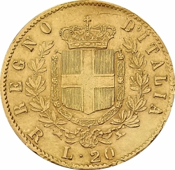20 Lira 1877