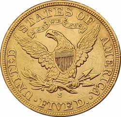 5 Dollar 1903 American Double Eagle Liberty Head