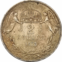 2 koruna 1913 KB - 2ku1301